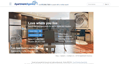 Desktop Screenshot of apartmentagents.com